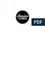 Passion Planner PDF