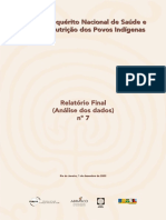 Inquérito Nacional de Saúde e Nutrição Dos Povos Indígenas (2009)