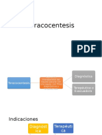 Toracocentesis y Sello de Agua