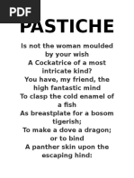 04-22 PASTICHE by Elinor Wylie