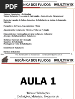 Tubulações e Bombas