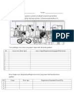 PENULISAN: - Nama: - Tarikh