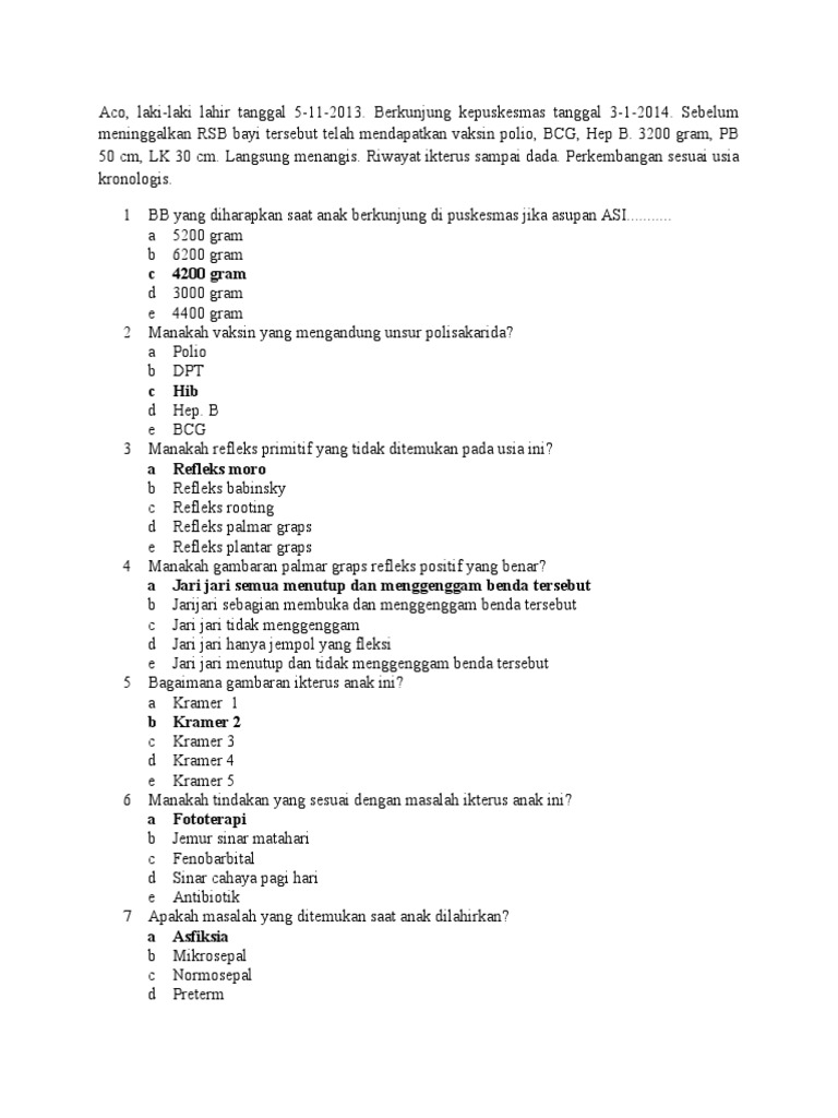 Soal Dan Jawaban Tumbuh Kembang Manusia - Dunia Sekolah ID