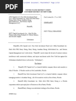 Download Barry Honig vs MGT Capital Investments Complaint by TradeHawk SN344084492 doc pdf