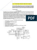 IC Tester Synopsis