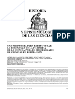 Una Propuesta para Estructurar La Enseñanza de La FFCC