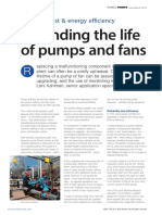Extending The Life of Pumps and Fans: Life Cycle Cost & Energy e Ciency