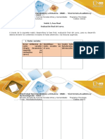 Evaluación final Psicología Evolutiva UNAD