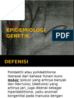 Epidemiologi Genetik. PP