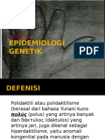 Epidemiologi Genetik. Pp