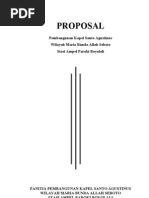 Download Proposal Pembangunan Kapel Wilayah Maria Bunda Allah Seboto by Mitra Multimedia SN34409721 doc pdf