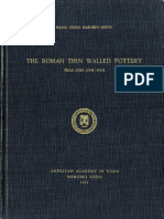 The Roman Thin Walled Pottery From Cosa, 1973