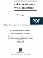 Introduction To Wavelets and Wavelet Transforms - A Primer, Brrus C. S., 1998.