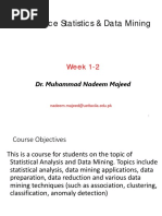 Data Mining Week 1 2