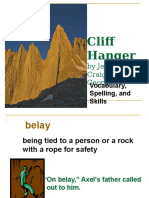 Cliff Hanger Power Point 3