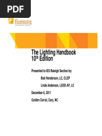 The Lighting Handbook Reference And Application - 