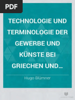 KUMAŞ BOYAMA Technoologie Und Terminologie Der Gewerbe Und Künste Bei Griechen Und Römern