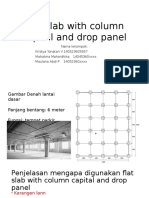 Flat Slab With Column Capital and Drop Panel