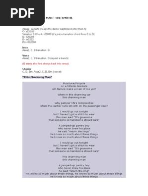 This Charming Man The Smiths Docx