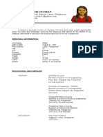 Sheryll Lou S. De Guzman Resume