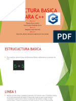 ESTRUCTURA BASICA PARA C++