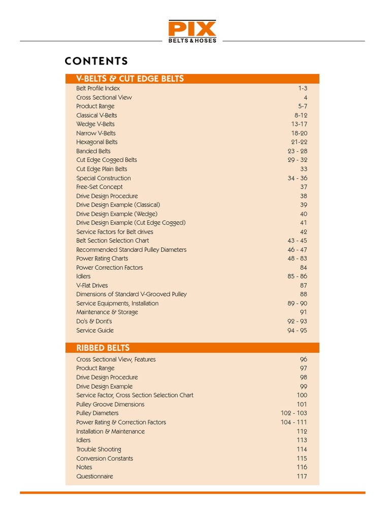 V Belt Manual Pdf Belt Mechanical Mechanical Engineering