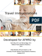 Travel Immunizations: Support For This Program Is Made Possible by The AAFP Foundation Through A Grant From Pfizer Inc