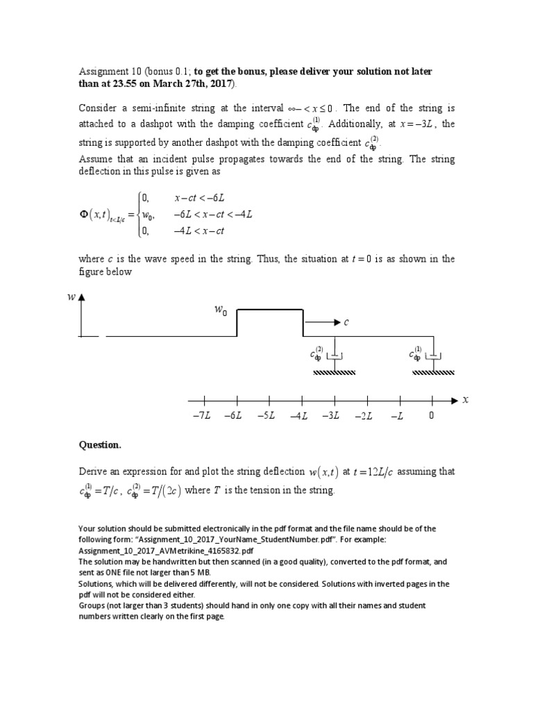 CIE 4140 Assignment 10 2017 | PDF | Applied And Interdisciplinary ...