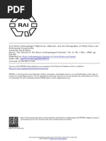 Mosse Anti-social Anthropology