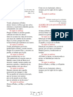 Folleto de Triduo Pascual (Oficio Divino)