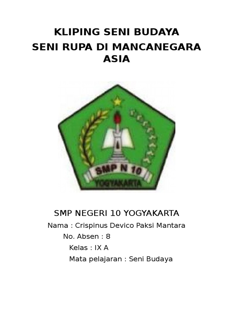 Kliping Seni Budaya