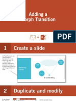 Walkthrough - Creating A Morph Transition