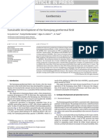 Sustainable Development of The Kamojang Geothermal Field