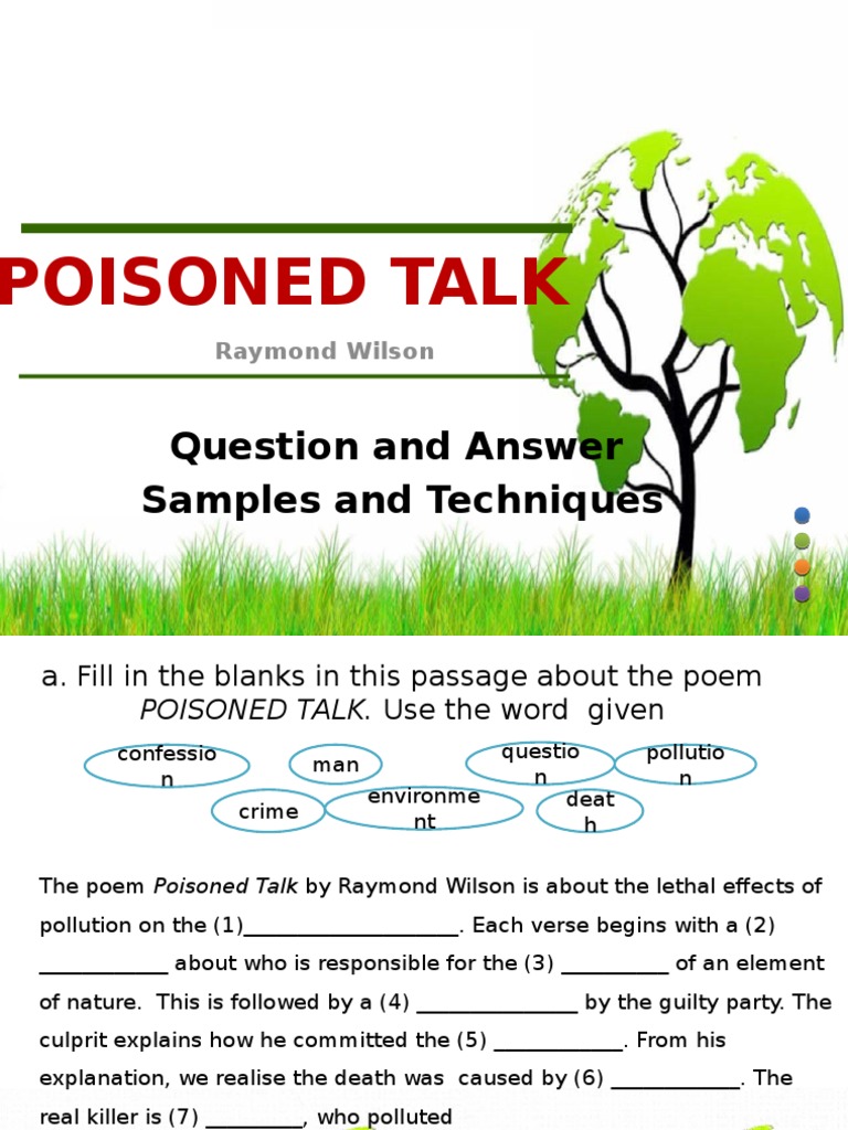 Poisoned Talk Question and Answer Samples and Techniques PDF