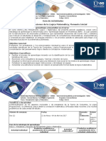 A. Guia y Rubrica de Evaluacion - Presaberes PDF