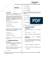 Clase 1 - Antiderivada-Cambio de Variable - Integración Por Partes PDF