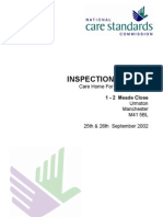 Inspection Report: Care Home For Younger Adults