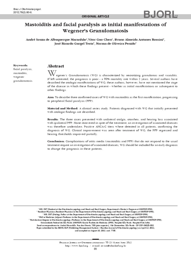 Cipro for mastoiditis