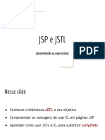 JSTL e EL para substituir scriptlets em JSP
