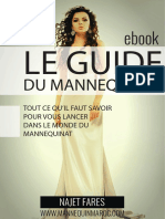 Ebook: Devenir Mannequin, Le Guide Du Mannequinat Au Maroc