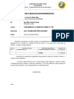 Informe #090-2013 Conformidad de Orden de Compra #335