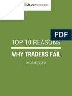 Top 10 Reasons Why Traders Fail