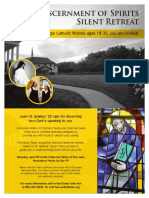 FSCC-Cistercian Retreat Flyer