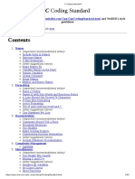 C Coding Standard