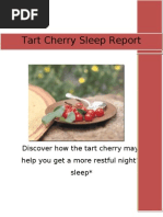 Download Tart Cherry Sleep Report by Andy LaPointe SN34417674 doc pdf