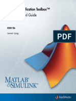 Identification Getting Started MATLAB