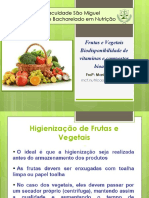 4 - Frutas e Vegetais – Biodisponibilidade de Vitaminas