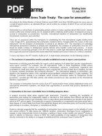 Download Bulletproof Arms Trade Treaty - The Case for Ammunition by Control Arms  SN34418450 doc pdf