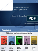 Semana Inaugural Economia Politica Uma Introducao Critica