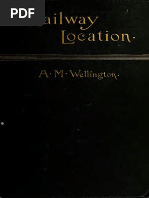 The Economic Theory of The Location of Railways | PDF | Rail